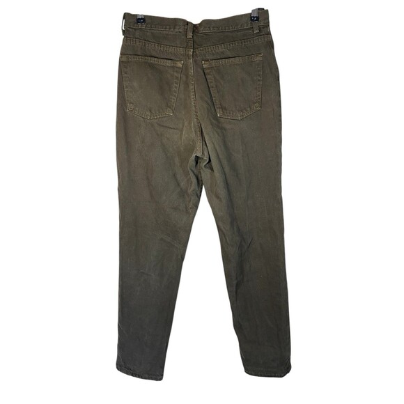 VINTAGE‎ Gap Jeans Womens 10 Green Mom High Rise Western Classic Fit USA 90s - Picture 2 of 13